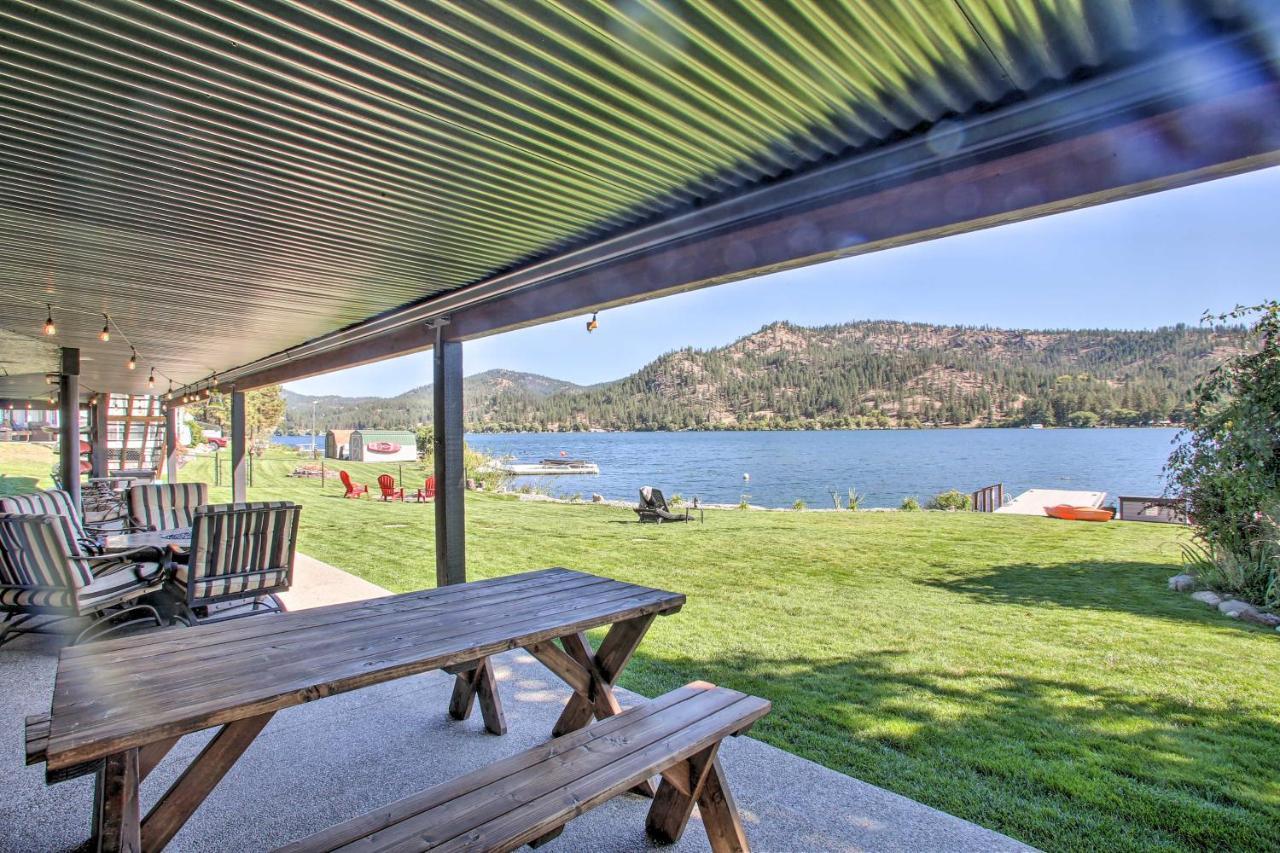 Lakefront Retreat With Kayaks, Paddle Boards And Deck! Villa Nine Mile Falls Eksteriør billede